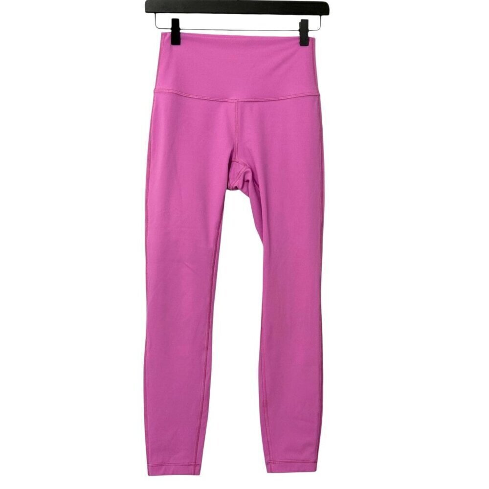 Lululemon Wunder Under High-Rise Tight 25" Full-On Luxtreme Magenta Glow Size 4